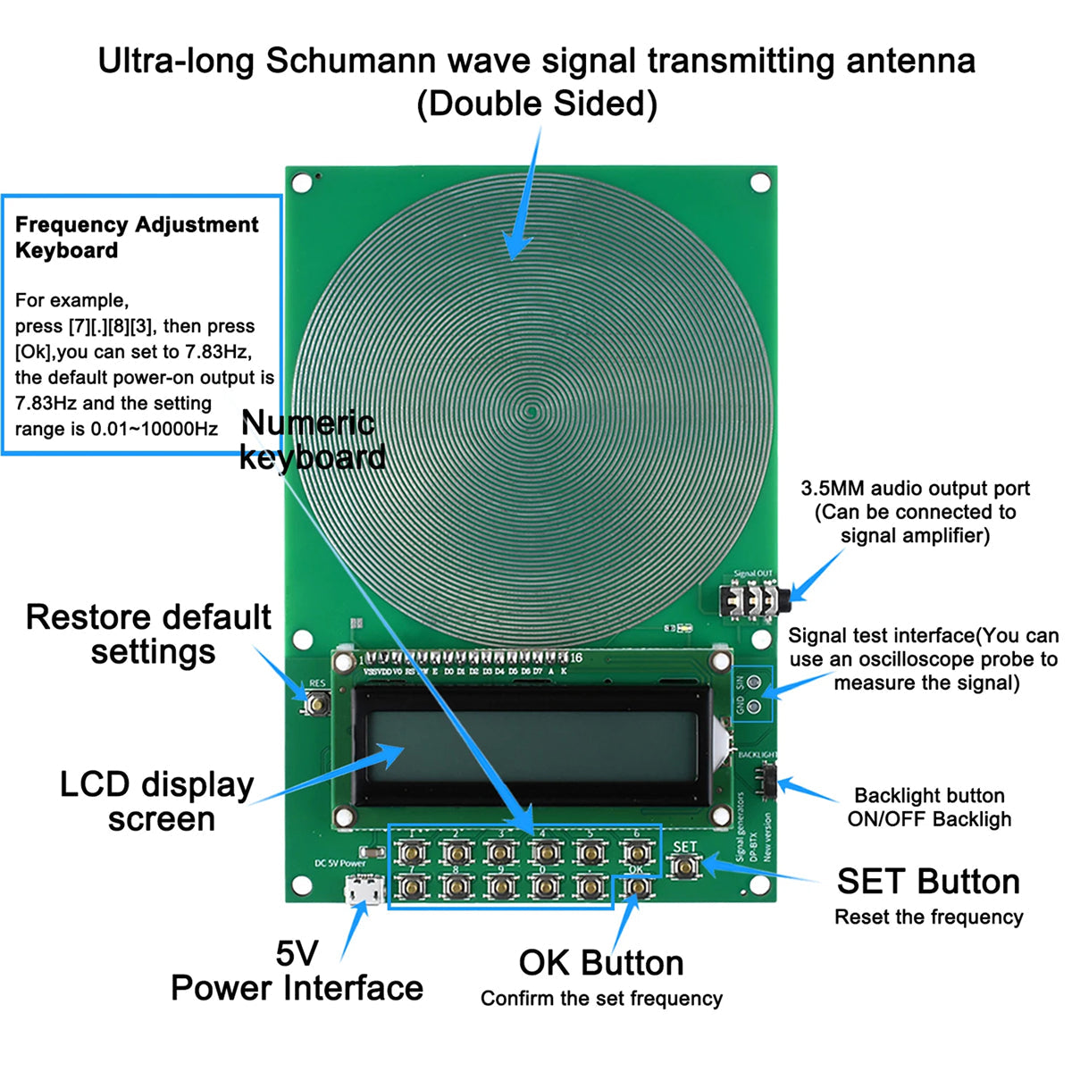 AetheLyx Schumann Resonance & Pure Sine Wave Generator