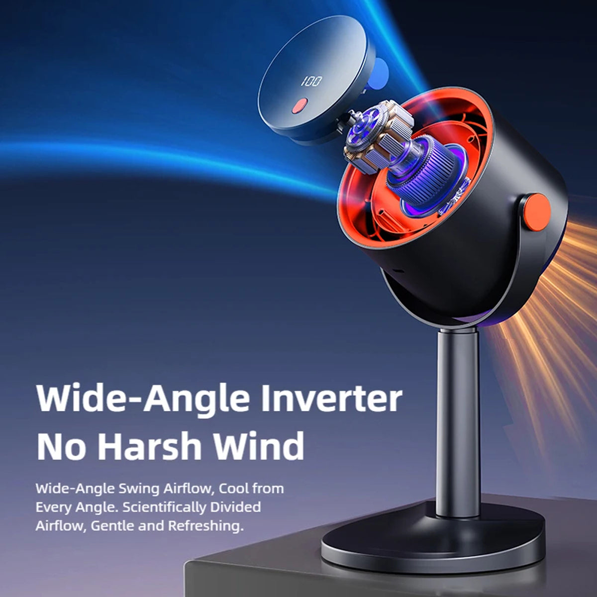 AirieNes Bladeless Fan with H11 HEPA Air Purifier