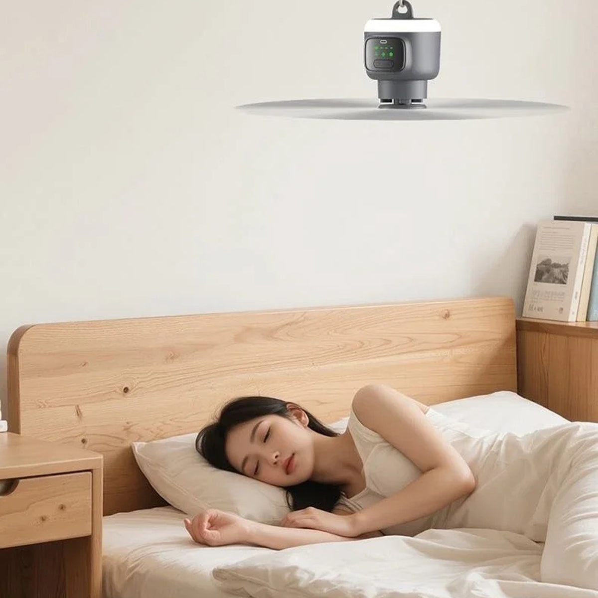 AiryCeil Portable Wireless Ceiling Fan for Camping & Home