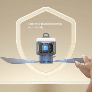 AiryCeil Portable Wireless Ceiling Fan for Camping & Home