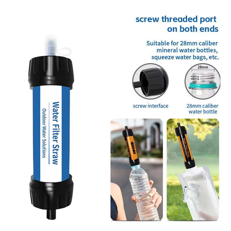 AquaZipo Ultralight Mini Outdoor Water Filter - 0.01 Micron