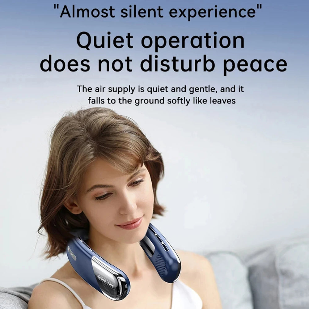 AuraIcyy Neck Fan with TEC Ice Cooling Technology