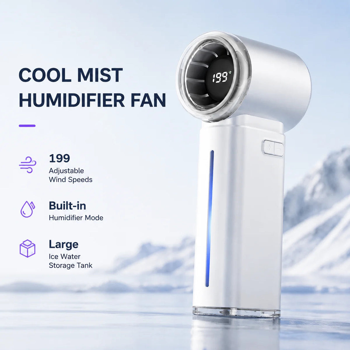 MistsyGo Handheld Misting Fan UK