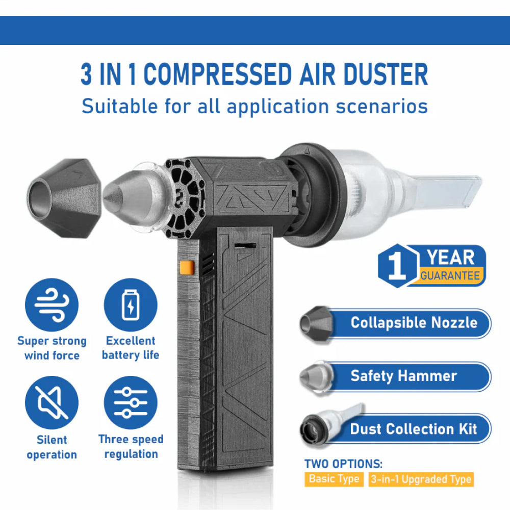 BlitzAire Cordless Car Dryer Blower 130,000 RPM