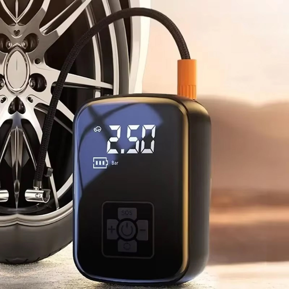 BlitzoPum Portable Cordless Tyre Inflator with AI Auto-Stop