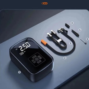 BlitzoPum Portable Cordless Tyre Inflator with AI Auto-Stop