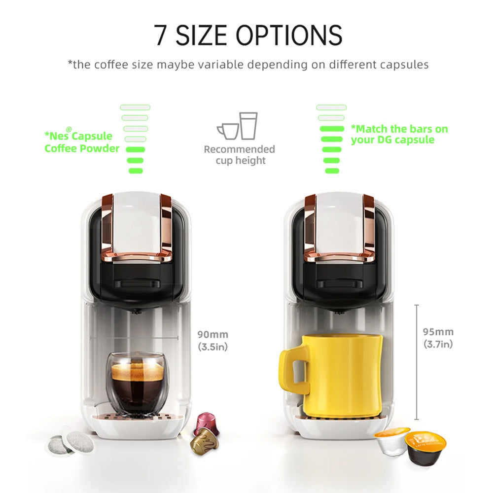 BrewNexi 5-in-1 Automatic Coffee Machine with 20-Bar Pressure