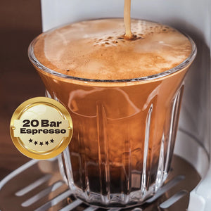 BrewNexi 5-in-1 Automatic Coffee Machine with 20-Bar Pressure