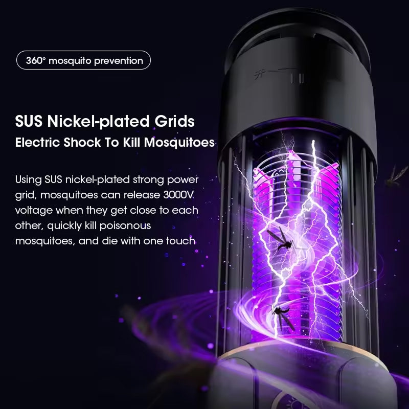 BugyTrapox Indoor Insect Trap 3000V UV Mosquito Killer