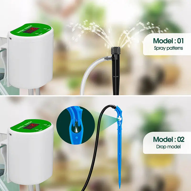 DrippyVex Digital Drip Irrigation for Automatic Indoor Plant Care