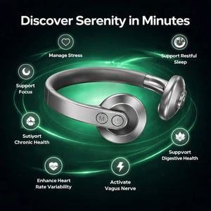 CalyxToni Wearable Vagus Nerve Stimulator for Stress & Sleep Relief