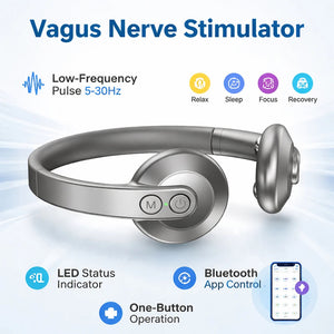 CalyxToni Wearable Vagus Nerve Stimulator for Stress & Sleep Relief