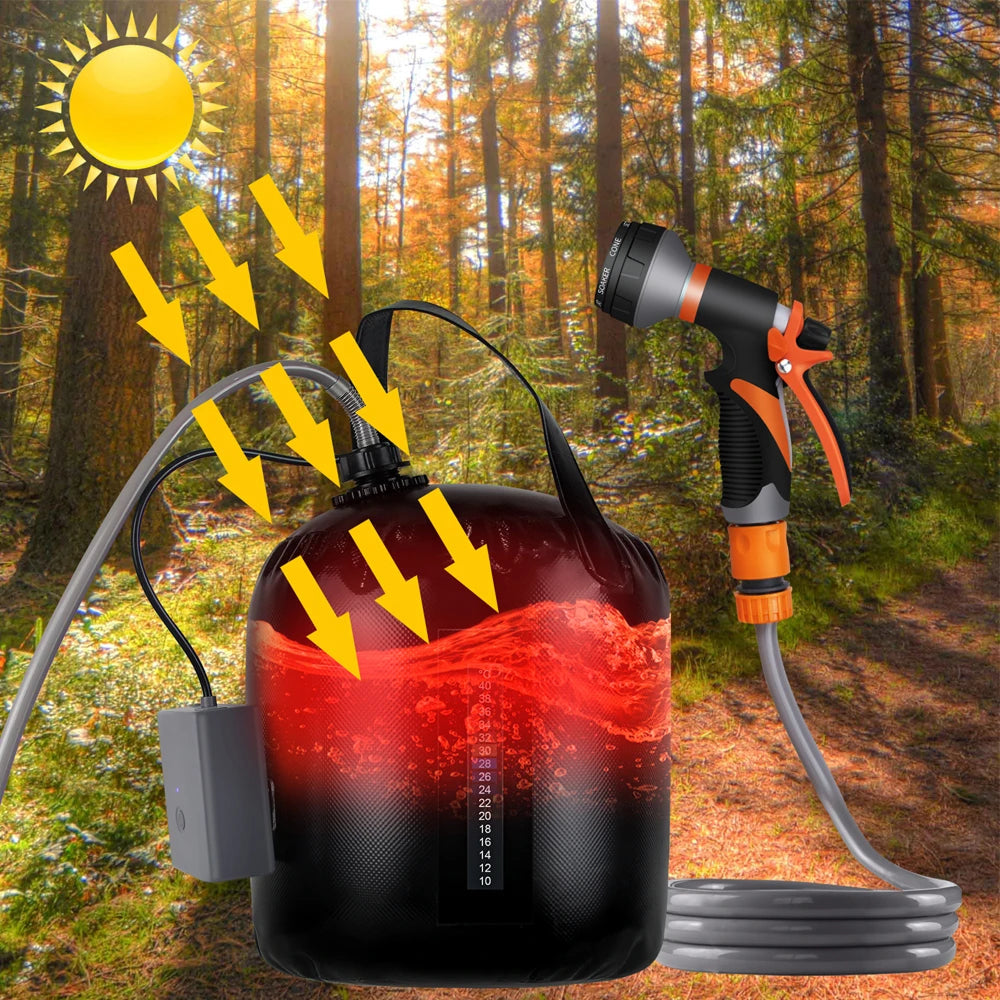 ClinyShowe Rechargeable Portable Camping Shower | Outdoor & Pet Wash