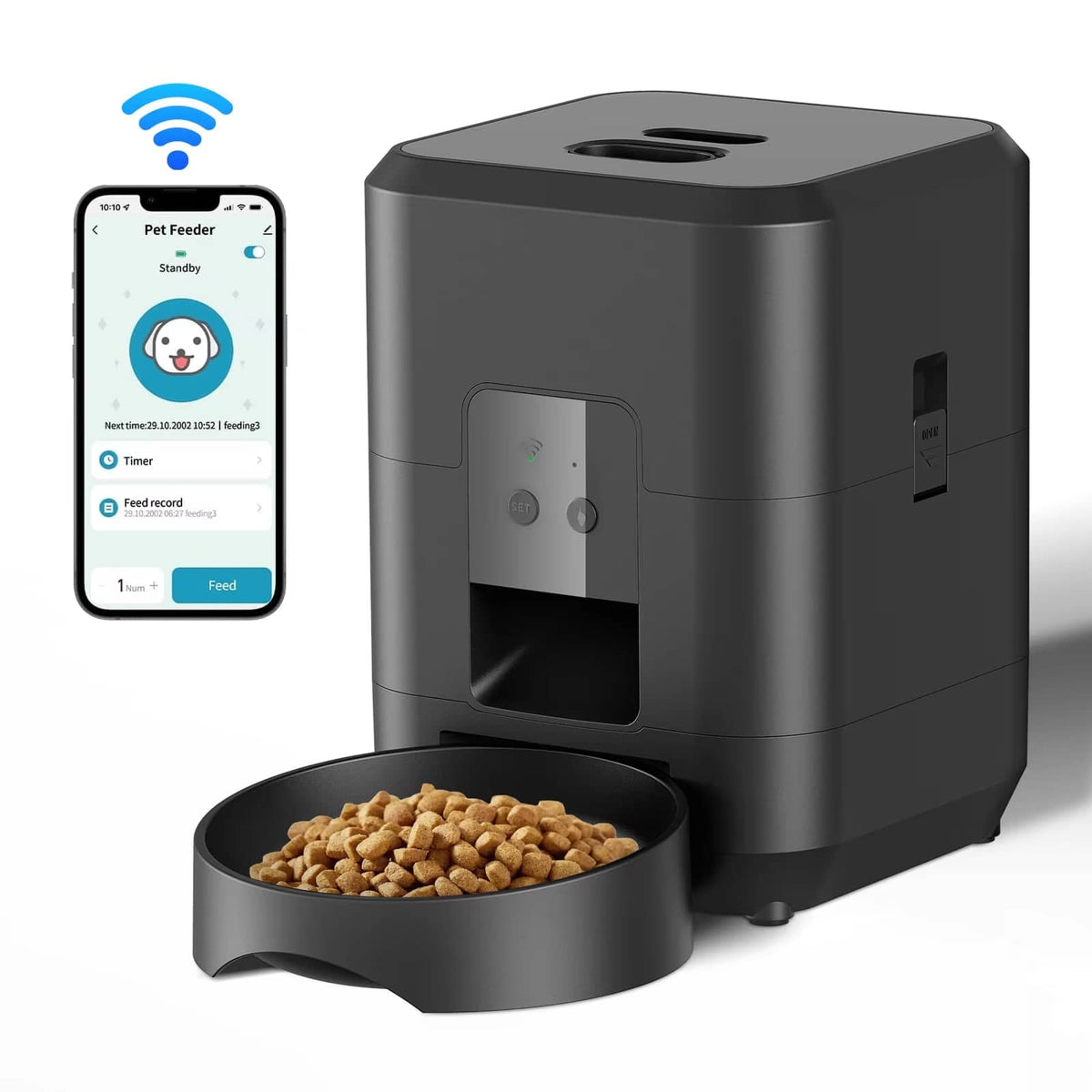 ChowiPaw Smart Automatic Pet Feeder with WiFi App Control