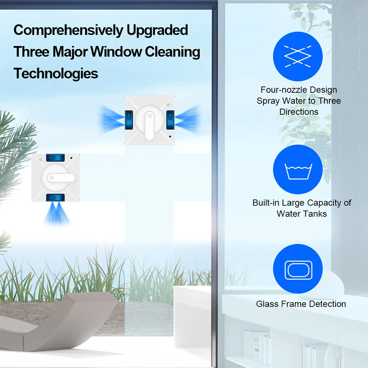 CleaBotix Window Cleaning Robot | Smart Automated Glass Cleaner UK