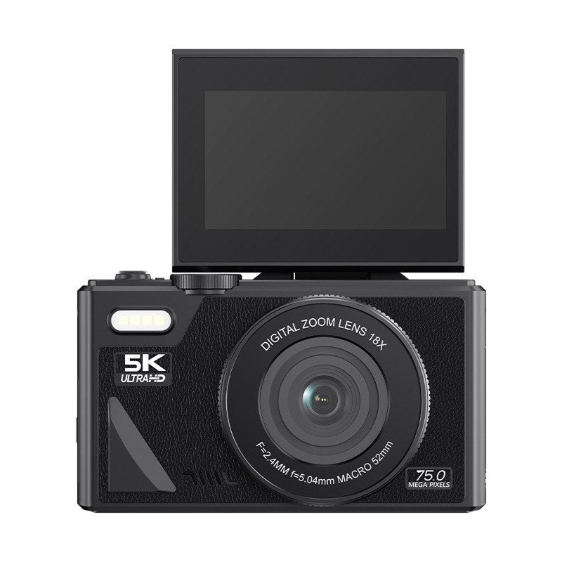 ClikTric 4K Vlog Camera with Flip Screen and WiFi