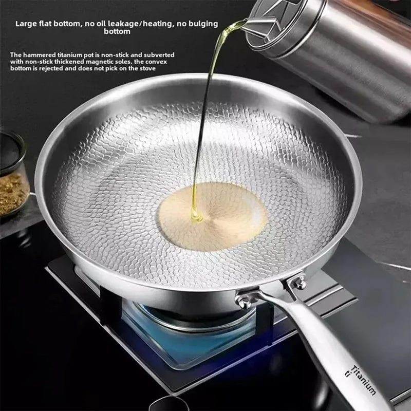 Crisporia Non-Toxic Titanium Frying Pan UK - Induction Ready