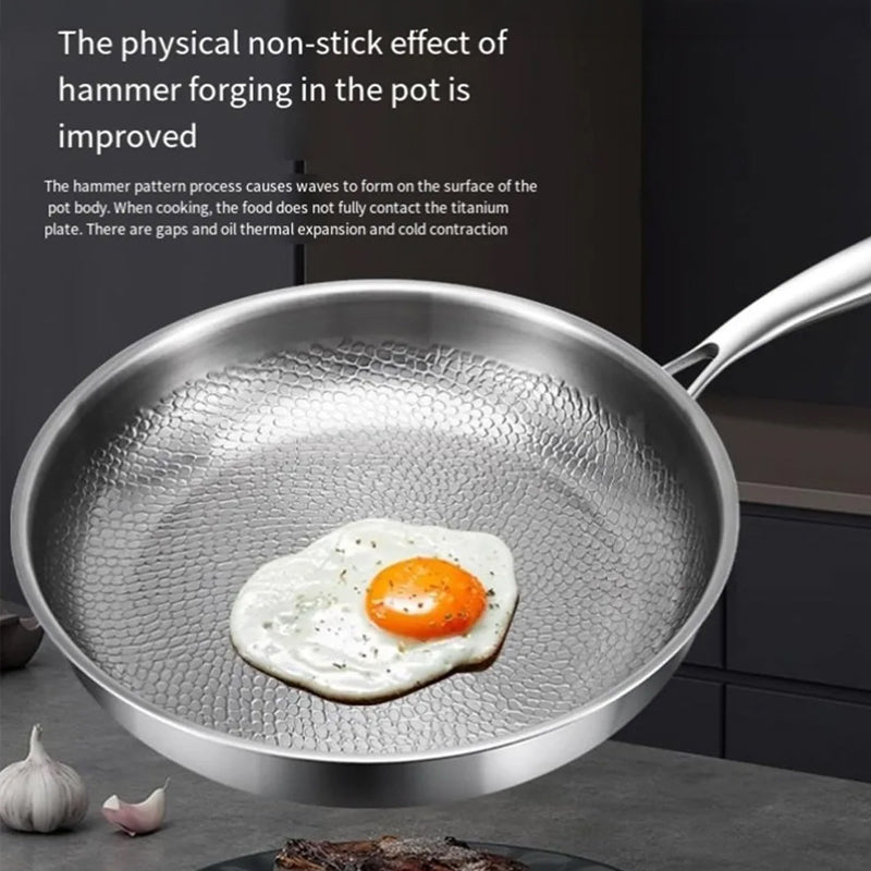Crisporia Non-Toxic Titanium Frying Pan UK - Induction Ready