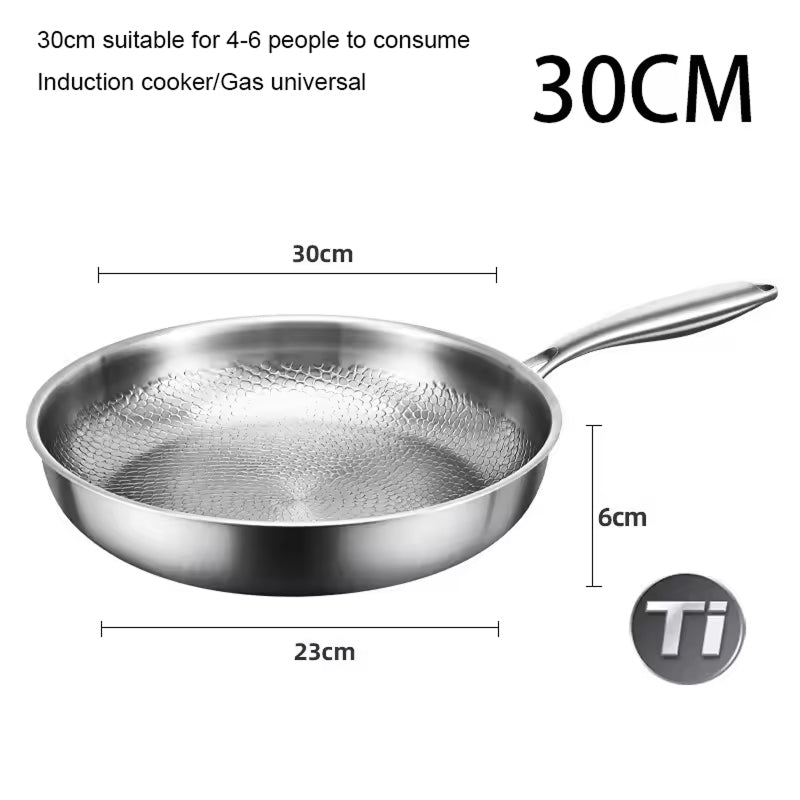 Crisporia Non-Toxic Titanium Frying Pan UK - Induction Ready
