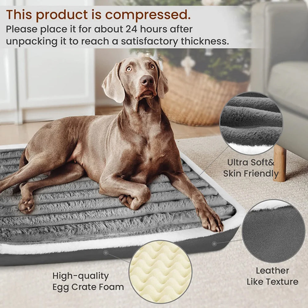 CushyWofie Orthopaedic Dog Bed for Joint Support UK