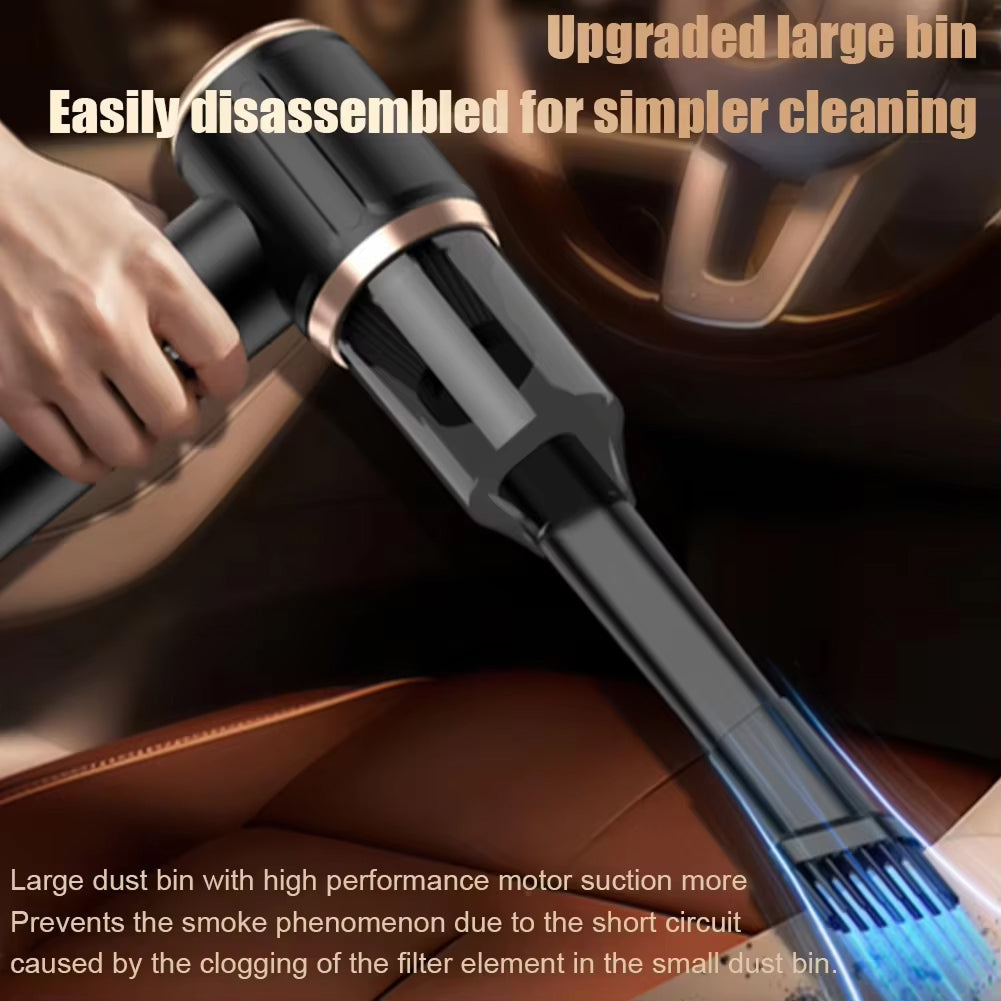 DashiDust 5-in-1 Car Vacuum Cleaner | 45000Pa Cordless Suction