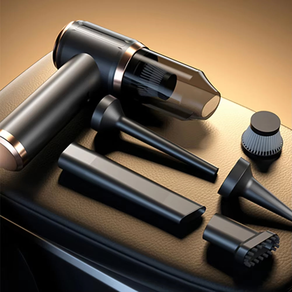 DashiDust 5-in-1 Car Vacuum Cleaner | 45000Pa Cordless Suction