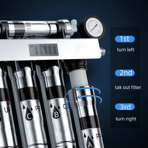 DripiSeal 5-Stage Under Sink Water Filtration System