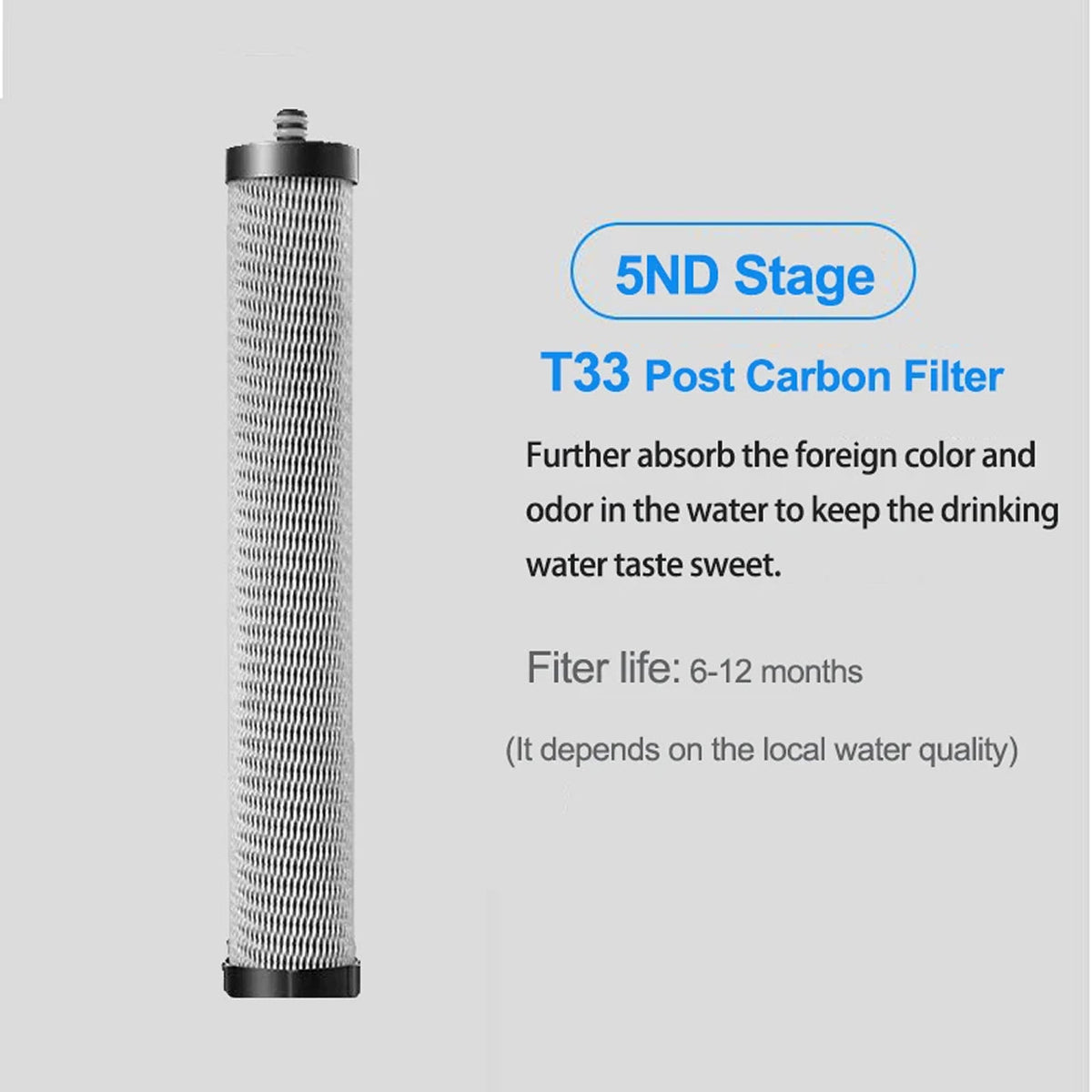 DripiSeal 5-Stage Under Sink Water Filtration System