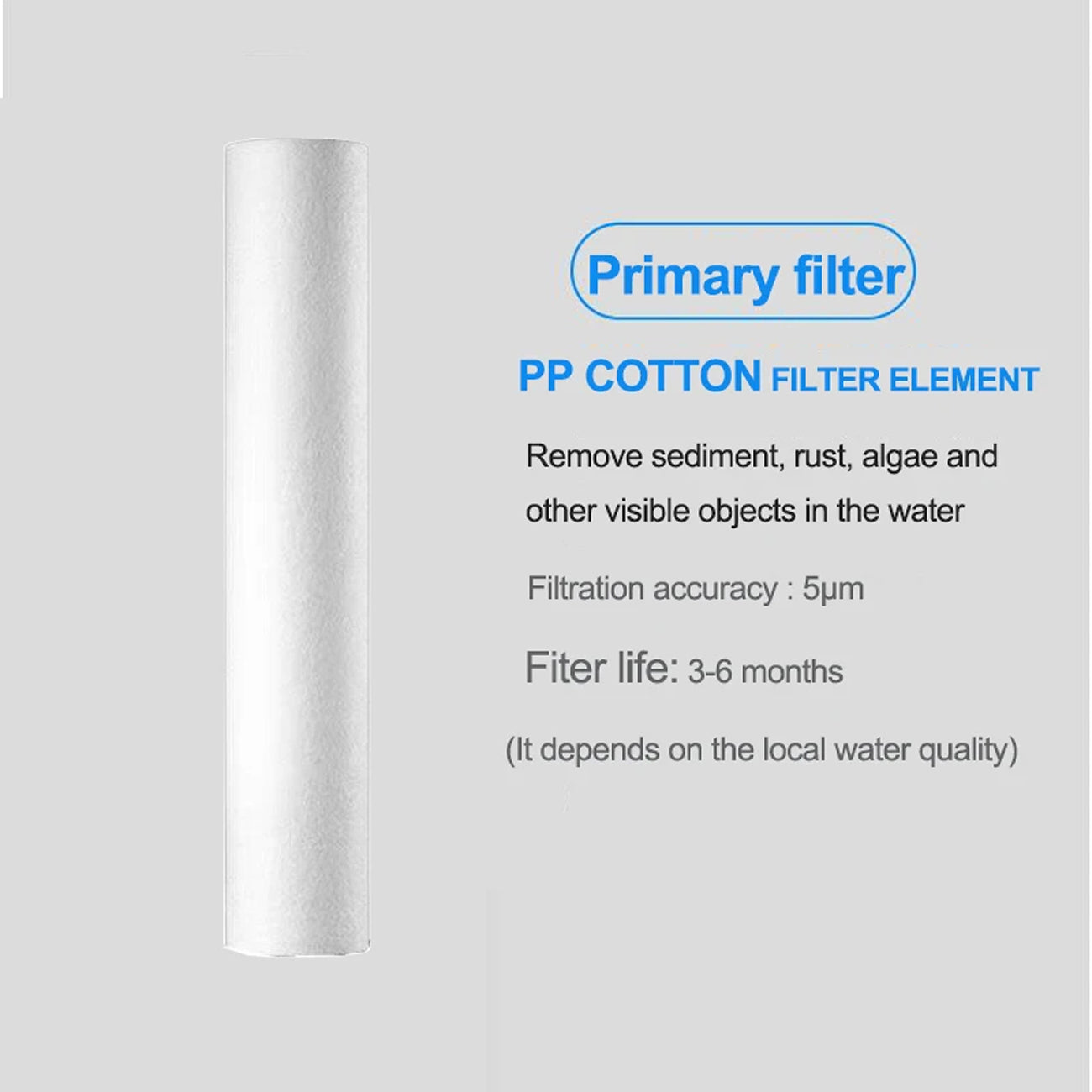 DripiSeal 5-Stage Under Sink Water Filtration System