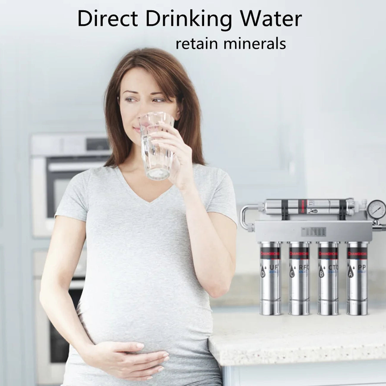 DripiSeal 5-Stage Under Sink Water Filtration System