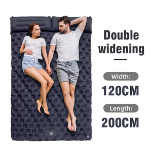 DuoRestor Inflatable Double Camping Mattress for Couples