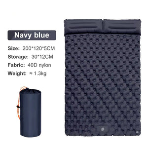 DuoRestor Inflatable Double Camping Mattress for Couples