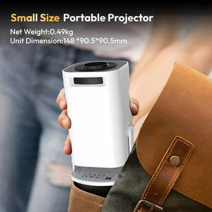 DuskiCast Smart Android Projector for Outdoor Movies & Daylight