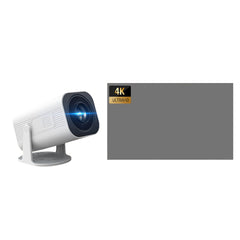 DuskiCast Smart Android Projector for Outdoor Movies & Daylight