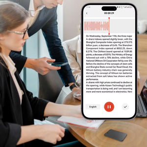 EchoScrib AI Note Taker & Automated Transcription Device