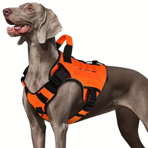 FangRidox Tactical No-Pull Dog Harness for Medium Large Dogs
