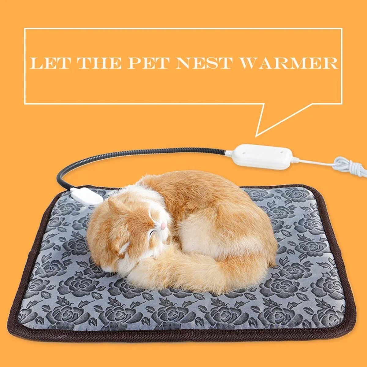 Firopup Pet Heat Pad | Safe Heated Mat for Dogs & Cats