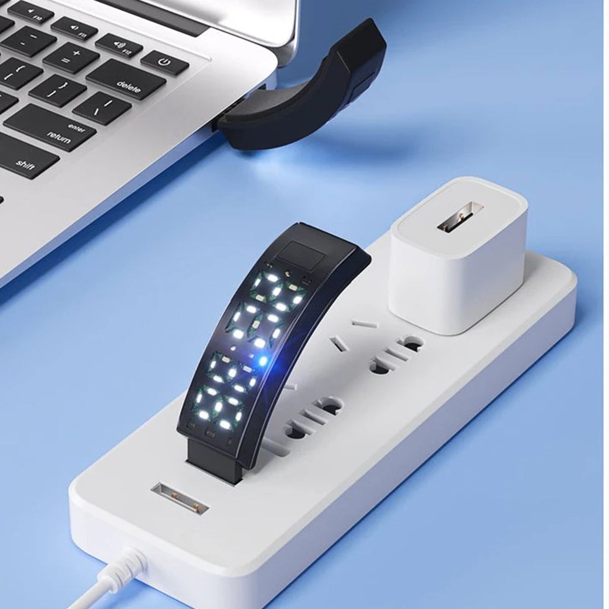 FlickoWake Silent Vibration Alarm Band with 3D Pedometer