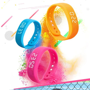 FlickoWake Silent Vibration Alarm Band with 3D Pedometer