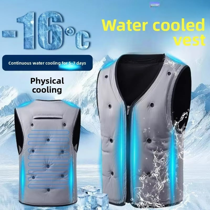 Frozakes Evaporative Cooling Ice Vest for Outdoor Work