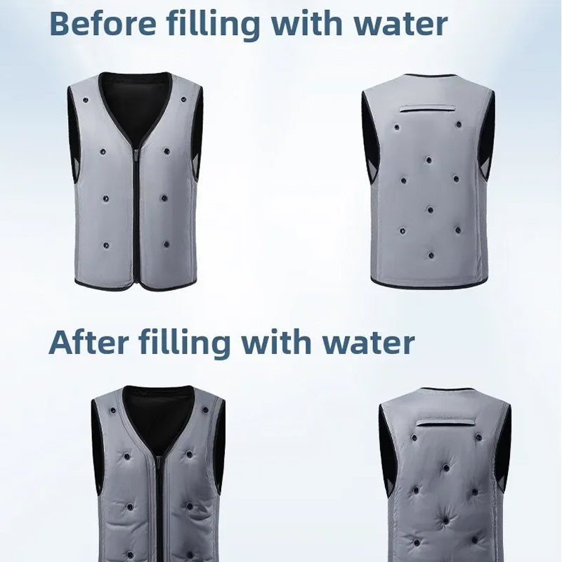 Frozakes Evaporative Cooling Ice Vest for Outdoor Work