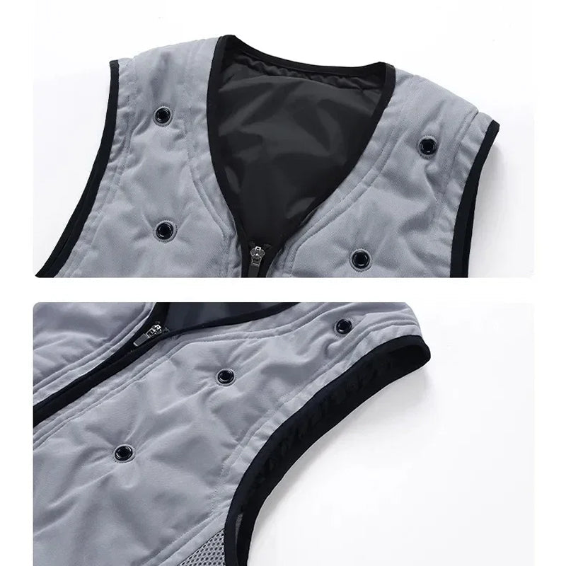 Frozakes Evaporative Cooling Ice Vest for Outdoor Work