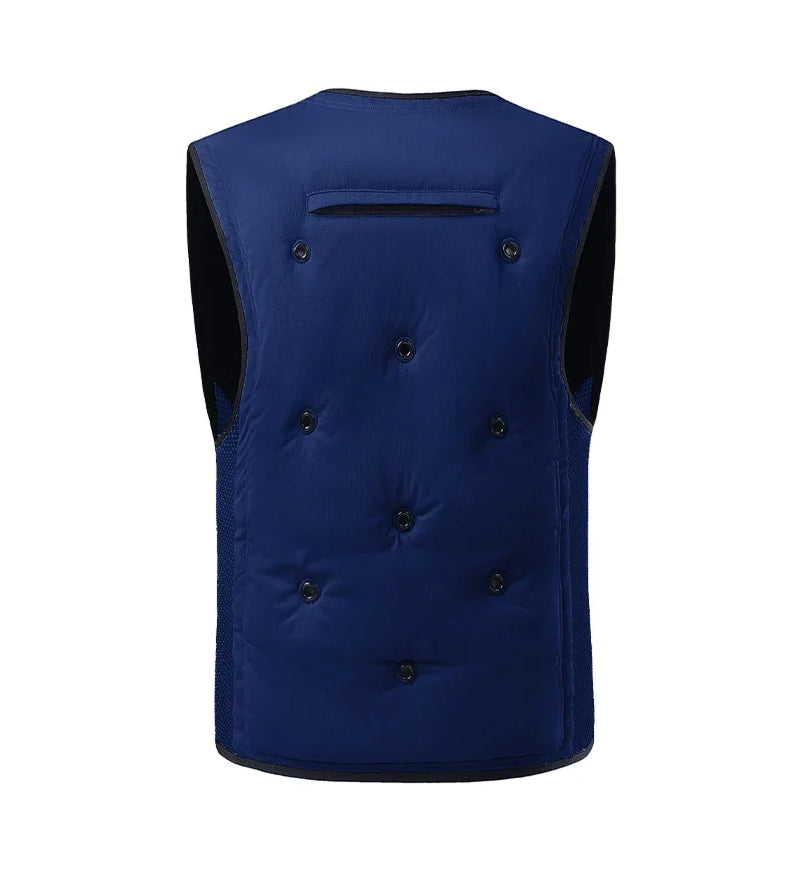 Frozakes Evaporative Cooling Ice Vest for Outdoor Work