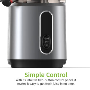 FruitTusii Slow Masticating Cold Press Juicer UK