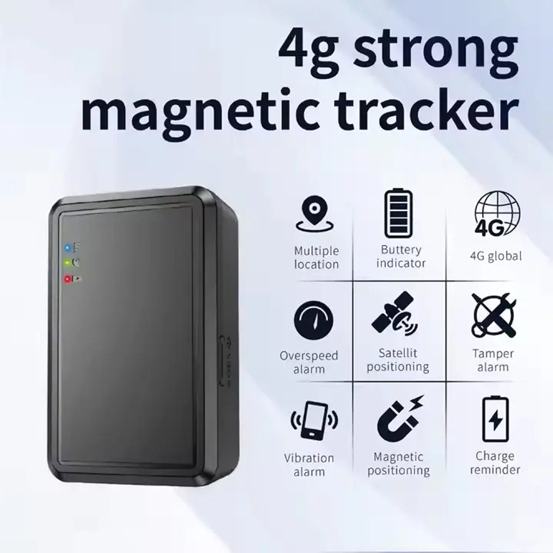 FynxPath 4G Real-Time Car GPS Tracker - Magnetic Security Device
