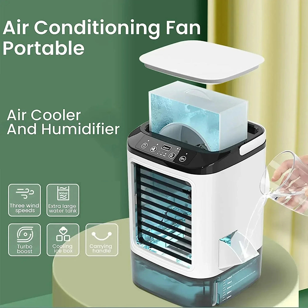 GlaciVyex Portable Air Conditioner and Personal Humidifier