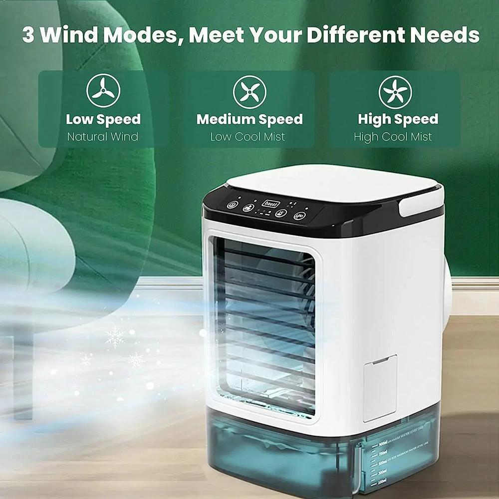 GlaciVyex Portable Air Conditioner and Personal Humidifier