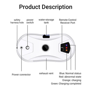 GlovaBoto Automatic Window Cleaning Robot with Smart Spray