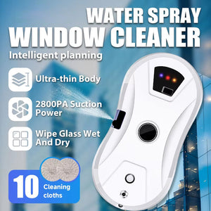 GlovaBoto Automatic Window Cleaning Robot with Smart Spray
