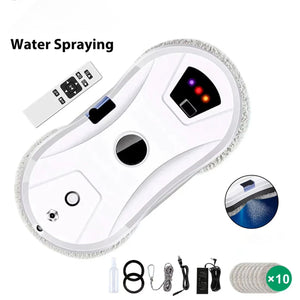 GlovaBoto Automatic Window Cleaning Robot with Smart Spray